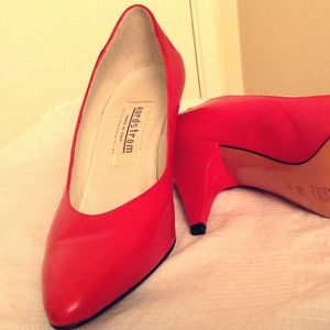 RED Nordstrom Heels / Italy Pumps NEW